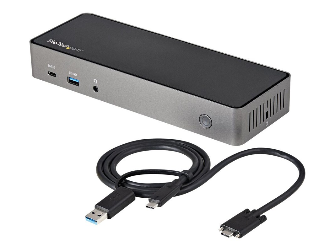 Buy StarTech.com USB-C USB-A Dock - Hybrid Triple Monitor Docking