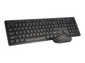 B3E Wireless Keyboard and Mouse Combo, Black, AP-FV-730, 41484398, Keyboard/Mouse Combinations
