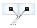 Ergotron MXV Desk Dual Monitor Arm, Polished Aluminum, 45-496-026, 34544090, Stands & Mounts - Desktop Monitors Ergotron MXV Desk Dual Monitor Arm, Polished Aluminum, 45-496-026, 34544090, Stands & Mounts - Desktop Monitors