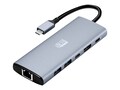 Adesso 6-IN-1 USB-C MULTIPORT DOCKING, AUH-4035, 41790374, Cables