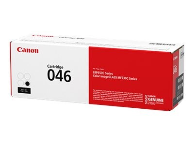 Canon Black 046 Full Yield Toner Cartridge, 1250C001, 33923928, Toner and Imaging Components - OEM