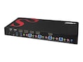 Siig 4-Port HDMI 2.0 4K HDR Smart Console KVM Switch w  USB 3.0 & Multimedia Ports, CE-H25611-S1, 37380596, KVM Switches