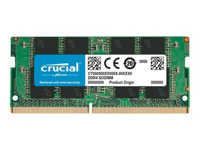 Crucial 16GB PC4-25600 260-pin DDR4 SDRAM SODIMM, CT16G4SFRA32A, 41144339, Memory