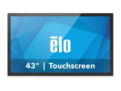Elo Touch Solutions 42.5 4304L Full HD LED-LCD Touchscreen Display, E103351                       , 41828607, Monitors - Large Format - Touchscreen