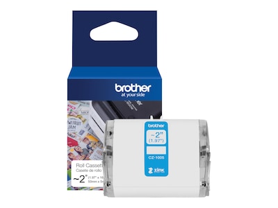 Brother 1.97 x 16.4' CZ-1005 Label Roll w ZINK Zero Ink Technology , CZ-1005, 36636131, Paper, Labels & Other Print Media Brother 1.97 x 16.4' CZ-1005 Label Roll w ZINK Zero Ink Technology , CZ-1005, 36636131, Paper, Labels & Other Print Media