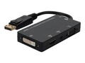AddOn DisplayPort to DVI, HDMI, VGA M F Adapter with Audio, Black, 8, 5-Pack, DP2VGAA-5PK, 35771059, Adapters & Port Converters