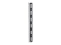 APC Vertical Cable Manager, 70h for NetShelter SX 750mm Wide 42U, AR7580A, 15584011, Rack Cable Management