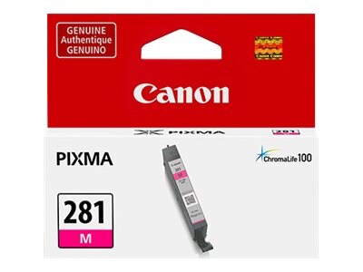 Canon CLI-281 Ink Tank, Magenta, 2089C001, 34535126, Ink Cartridges & Ink Refill Kits - OEM