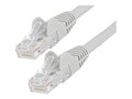StarTech.com CAT6 UTP ETL Verified 24AWG LSZH Snagless Ethernet Cable, Gray, 15ft, N6LPATCH15GR, 41236609, Cables