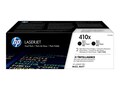HP 410X (CF410XD) High Yield Black Original LaserJet Toner Cartridges (2-pack), CF410XD, 33683637, Toner and Imaging Components - OEM