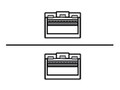 Edge 10GBASE-CU SFP+ to SFP+ DAC Passive Copper Cable, 3m, MA-CBL-TA-3M-EM, 34336127, Cables