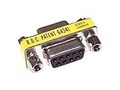 C2G DB9 F F Serial RS232 Mini Gender Changer (Coupler) , 02781, 5733043, Cable Accessories