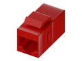 UNC CAT6 RJ45 Keystone in-Line Coupler, Red , C6-CPLR-RED, 20593608, Cable Accessories UNC CAT6 RJ45 Keystone in-Line Coupler, Red , C6-CPLR-RED, 20593608, Cable Accessories