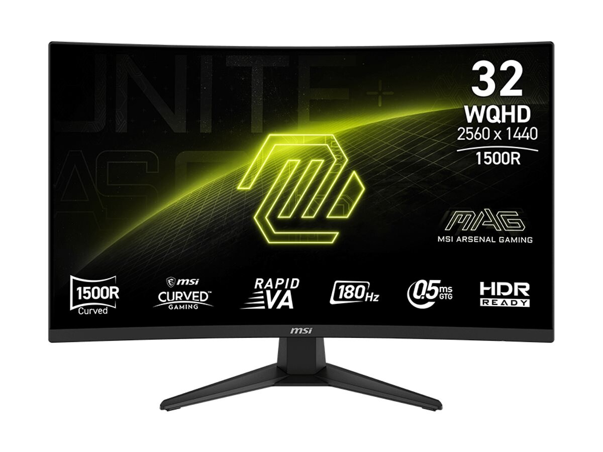 MSI MAG 321CQF E18 WQHD LED-LCD Curved Monitor - Thumbnail 2