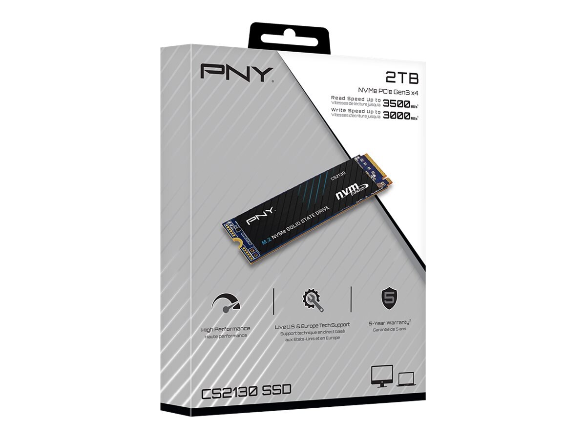 PNY 2TB CS2130 NVMe PCIe M.2 Internal Solid State Drive