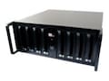 CRU RAX421-XJ 4U JBOD Enclosure w  (8) DP10 Carriers & Dual Power Supplies, 41405-1130-0000, 14490848, Hard Drive Enclosures - Multiple