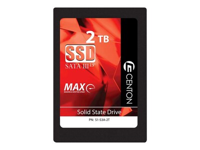Centon Electronics 2TB SATA 6Gb s 2.5 Internal Solid State Drive, S1-S3A-2T                     , 42032784, Solid State Drives - Internal