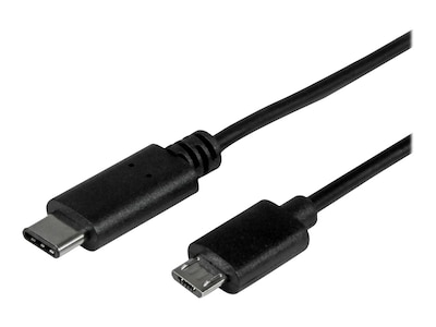 StarTech.com USB 2.0 Type C to USB Micro-B M M Cable, Black, 0.5m , USB2CUB50CM, 34175204, Cables StarTech.com USB 2.0 Type C to USB Micro-B M M Cable, Black, 0.5m , USB2CUB50CM, 34175204, Cables