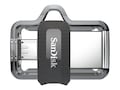 SanDisk 128GB Ultra Dual m3.0 USB 3.0 micro-USB Flash Drive, SDDD3-128G-A46, 35970074, Flash Drives SanDisk 128GB Ultra Dual m3.0 USB 3.0 micro-USB Flash Drive, SDDD3-128G-A46, 35970074, Flash Drives