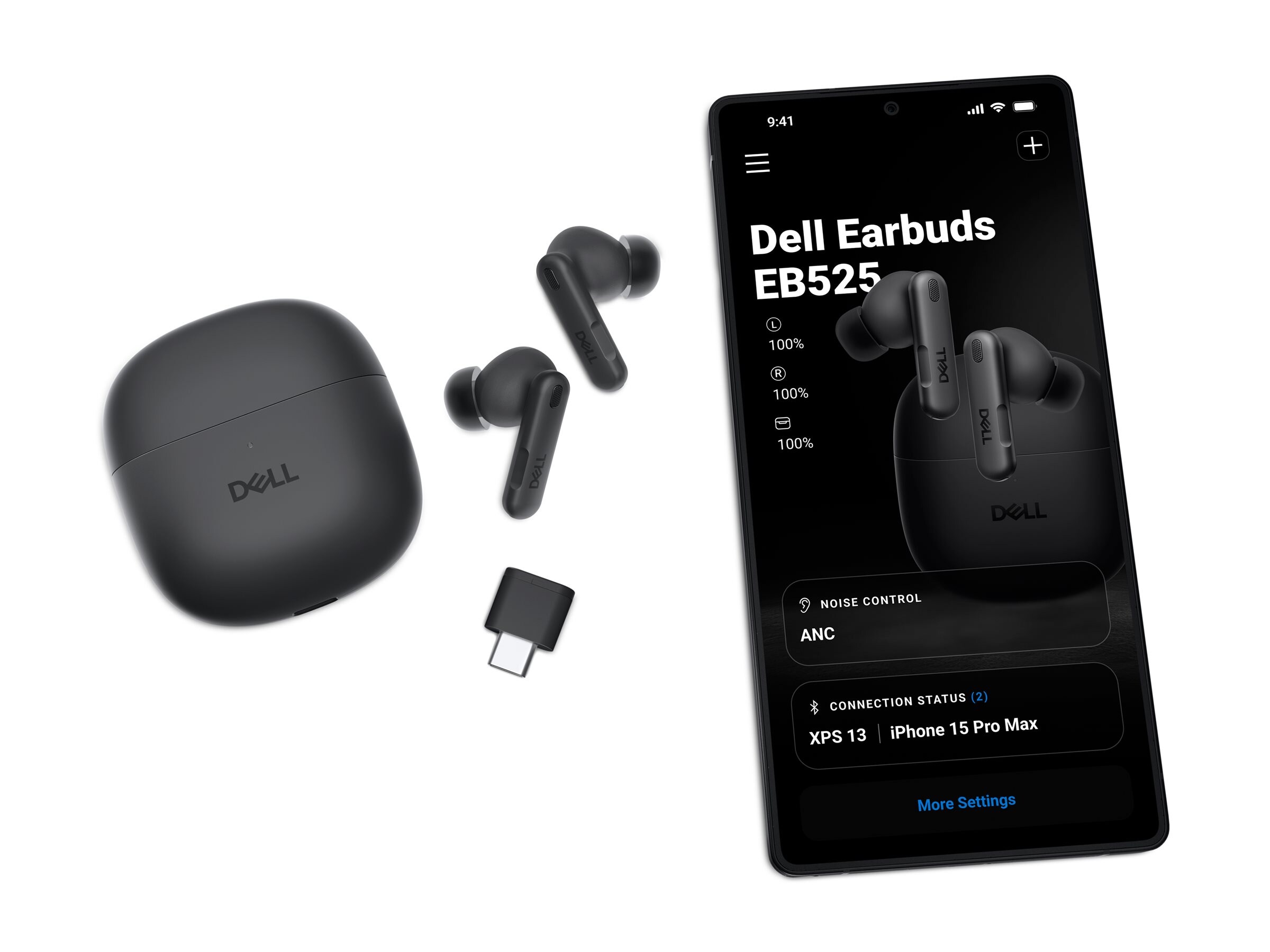 Dell Pro Plus Earbuds - EB525 (EB525-DAO )