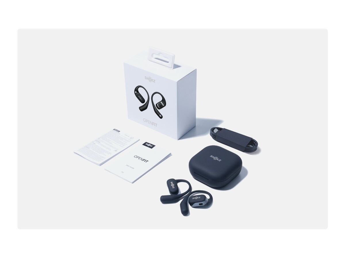 Shokz OpenFit Earbuds - Black (T910-ST-BK-US )