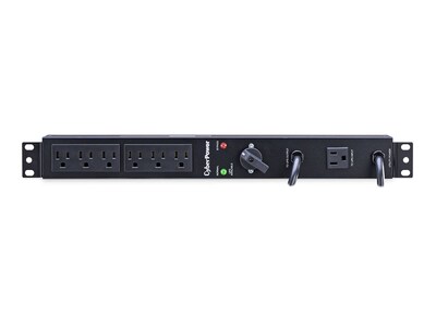 CyberPower Maintenance Bypass PDU 100-120VAC 15A (2) NEMA 5-15P Input, (6) 5-15R Outlets, MBP15A6, 30722101, Power Distribution Units