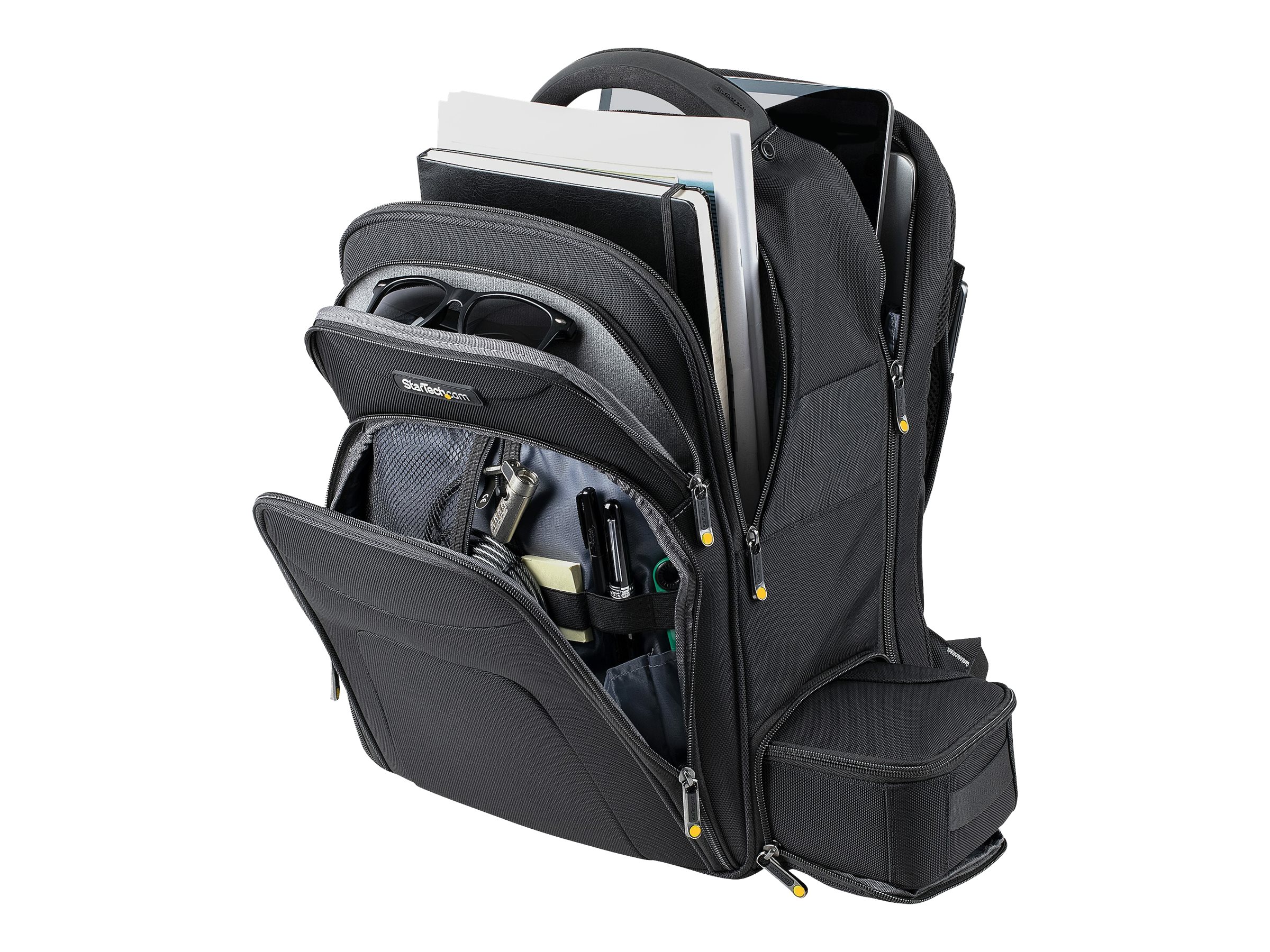 StarTech.com 17.3in Professional Laptop Backpack with Removable Accessory  Case