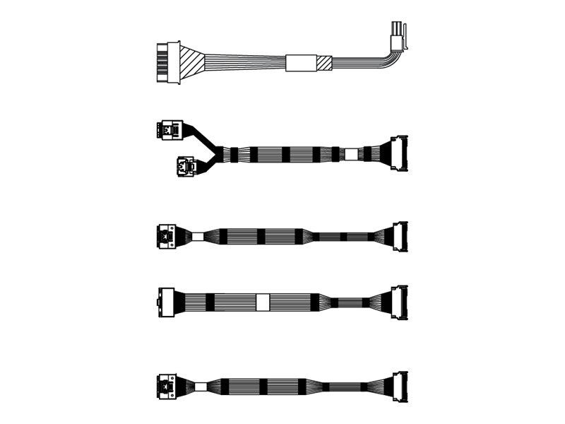 IBM 2.5 FRONT BP2 NVME CABLE KIT (4X97A59776 )