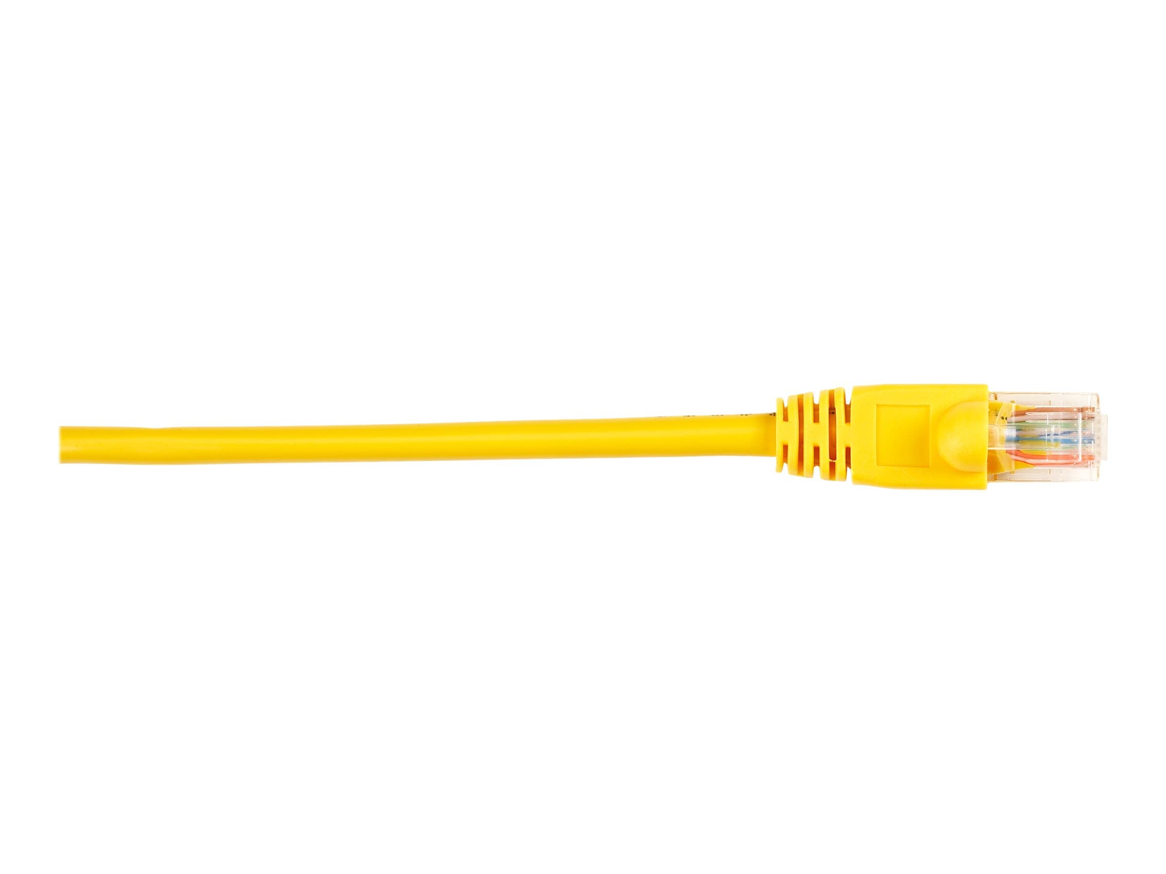 Pack of 5 Bootless 7 Foot Cat5e Yellow Ethernet Patch Cable by Konnekta Cable Pack of 5 Bootless 7 Foot Cat5e Yellow Ethernet Patch Cable by Konnekta Cable