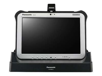 Panasonic Dual-Monitor Desktop Cradle for Toughpad FZ-G1, FZ-VEBG11AU, 17600133, Docking Stations & Port Replicators