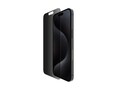 Belkin TemperedGlass Privacy Treated Screen Protector for iPhone 15 Pro Max, OVA150ZZ, 41745216, Glare Filters & Privacy Screens