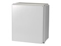 Black Box Wireless Wallmount Cabinet, NEMA 4X, 18h x 16w x 10d, Light Gray, RM100A, 14993314, Racks & Cabinets
