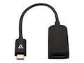 V7 BLK Usbc 3.1 to HDMI 4K Slim , V7UCHDMISL-1E, 41071126, Adapters & Port Converters