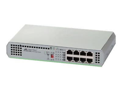 Allied Telesis CentreCOM AT-GS910 8 Desktop Unmanaged Switch 8xGbE 1xPSU (US), AT-GS910/8-10, 32226717, Network Switches Allied Telesis CentreCOM AT-GS910 8 Desktop Unmanaged Switch 8xGbE 1xPSU (US), AT-GS910/8-10, 32226717, Network Switches