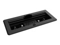 Crestron FlipTop FT2 Series Cable Management System, 1200 Size, Mechanical, Pass-Through Lid, Black, FT2-1200-MECH-PTL-B , 41877315, Furniture - Miscellaneous Crestron FlipTop FT2 Series Cable Management System, 1200 Size, Mechanical, Pass-Through Lid, Black, FT2-1200-MECH-PTL-B , 41877315, Furniture - Miscellaneous
