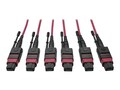 Tripp Lite 24-Fiber 3xMTP to 3xMTP F F 40 100GBASE-SR4 OM4 Multimode Base-8 Plenum Trunk Cable, Magenta, 15m, N858-15M-3X8-MG, 33415561, Cables Tripp Lite 24-Fiber 3xMTP to 3xMTP F F 40 100GBASE-SR4 OM4 Multimode Base-8 Plenum Trunk Cable, Magenta, 15m, N858-15M-3X8-MG, 33415561, Cables