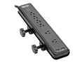 Tripp Lite Safe-IT 6-Outlet Surge Protector - 2 USB Ports, 8 ft. Cord, 5-15P Plug, TLP608DMUAM, 41290228, Surge Suppressors