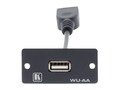 Kramer USB-A to USB-A Insert - Black, WU-AA(B)                      , 41957477, Rack Cable Management