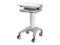 HAT Design Works Tango Laptop Cart with Keyboard Tray, TNG-H-NP                      , 41860456, Cart & Wall Station Accessories