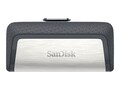 SanDisk 128GB Dual Drive USB Type-C and Type A Flash Drive, SDDDC2-128G-A46, 33523828, Flash Drives