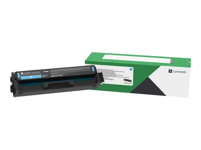 Lexmark Cyan High Yield Return Program Toner Cartridge for CS331dw, 20N1HC0, 37246400, Toner and Imaging Components - OEM