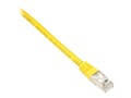 Black Box CAT6 250MHz Shielded Stranded Bulk Cable, Yellow, 6ft , EVNSL0272YL-0006, 32879890, Cables