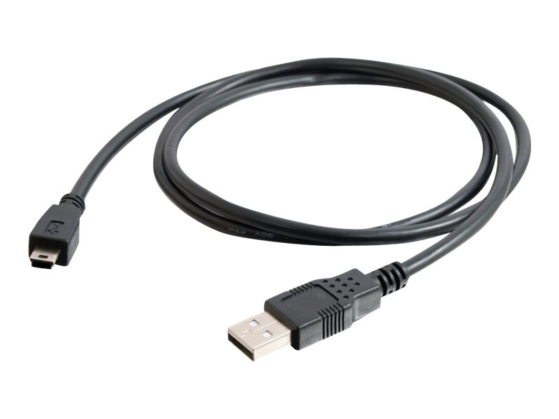 C2G 6.6ft USB A to USB Mini B Cable - M/M - 27005 - USB Cables 