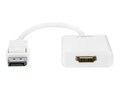 Rocstor DisplayPort to HDMI M F Adapter, White , Y10A101-W1, 31209018, Adapters & Port Converters