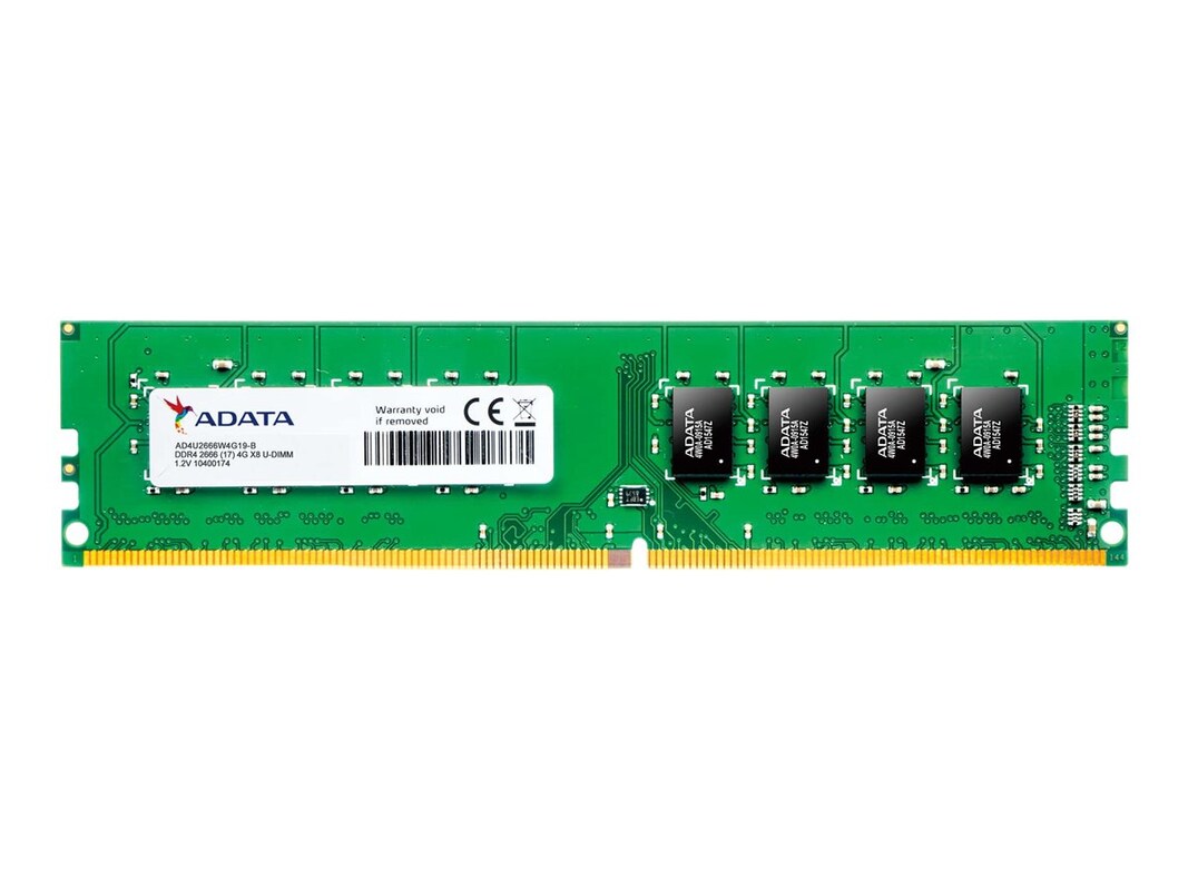 A Data 4gb Pc4 2 Pin Ddr4 Sdram Udimm Ad4u2666w4g19 S A Data 4gb Pc4 2 Pin Ddr4 Sdram Udimm Ad4u2666w4g19 S