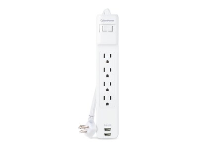 CyberPower P406U, Home Office Surge Protector, P406U, 41359934, Surge Suppressors