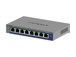 NETGEAR GS108E-400NAS                  Main Image from Right-angle