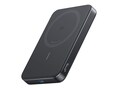 Anker 10K MagGo Slim USB-C Power Bank - Black, A1664H11                      , 41950690, Battery Chargers