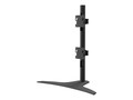 Peerless-AV 1x2 Freestanding Desktop Stand for 24 to 49 Ultra-Wide Curved Monitors, LCT650SD, 41269573, Stands & Mounts - Desktop Monitors