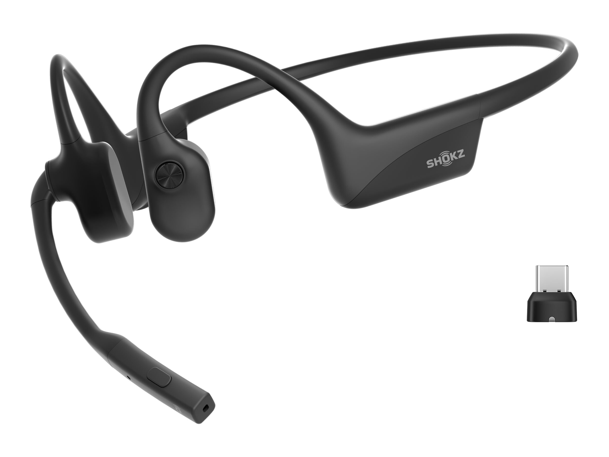 【PPP】OPENCOMM2 SHOKZ C120 2025Upgrade Shokz OpenComm2 UC 2025 Headset Upgrade w USB-C Wireless (C120-AC